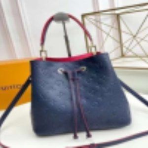 L/V Single Shoulder Messenger bucket women's bag